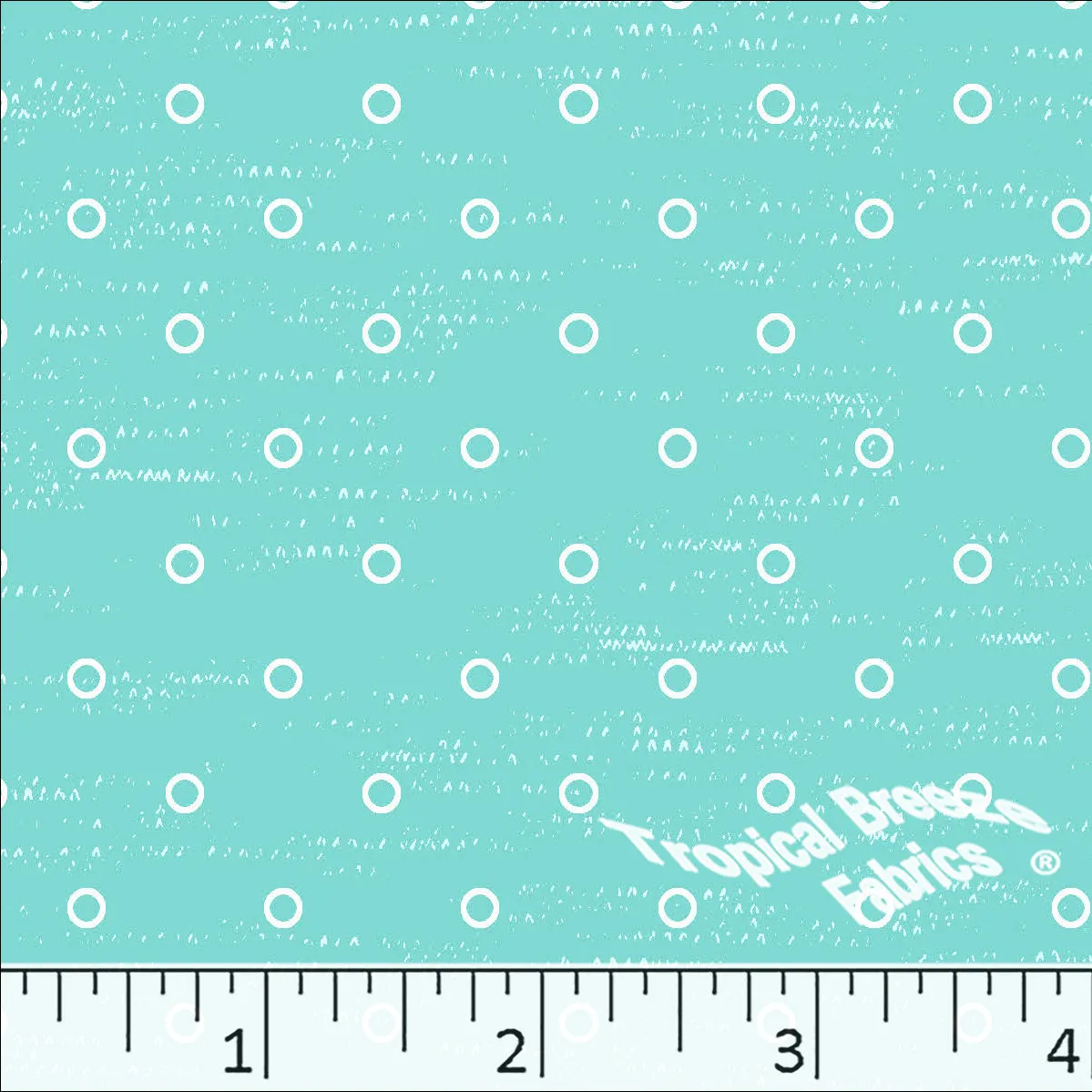 Standard Weave Dots Print Poly Cotton Fabric 6087