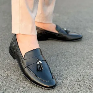 THE ALTONA TUSSEL BLACK - 2418