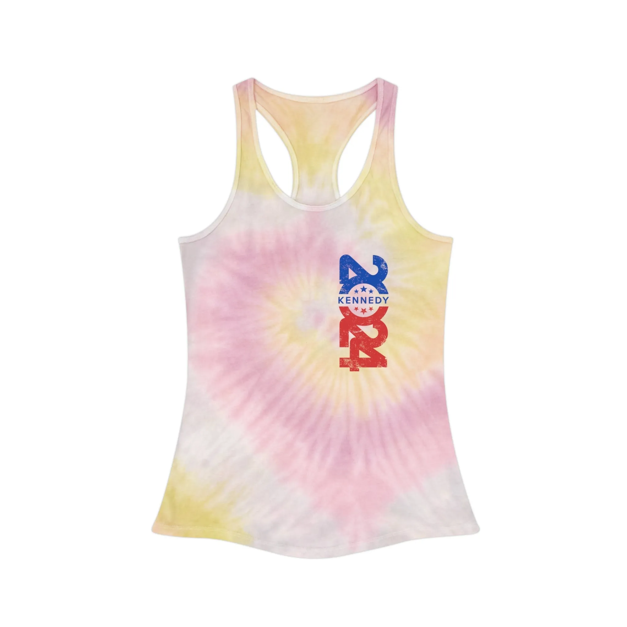 Tie Dye Racerback Tank Top 2024 Logo