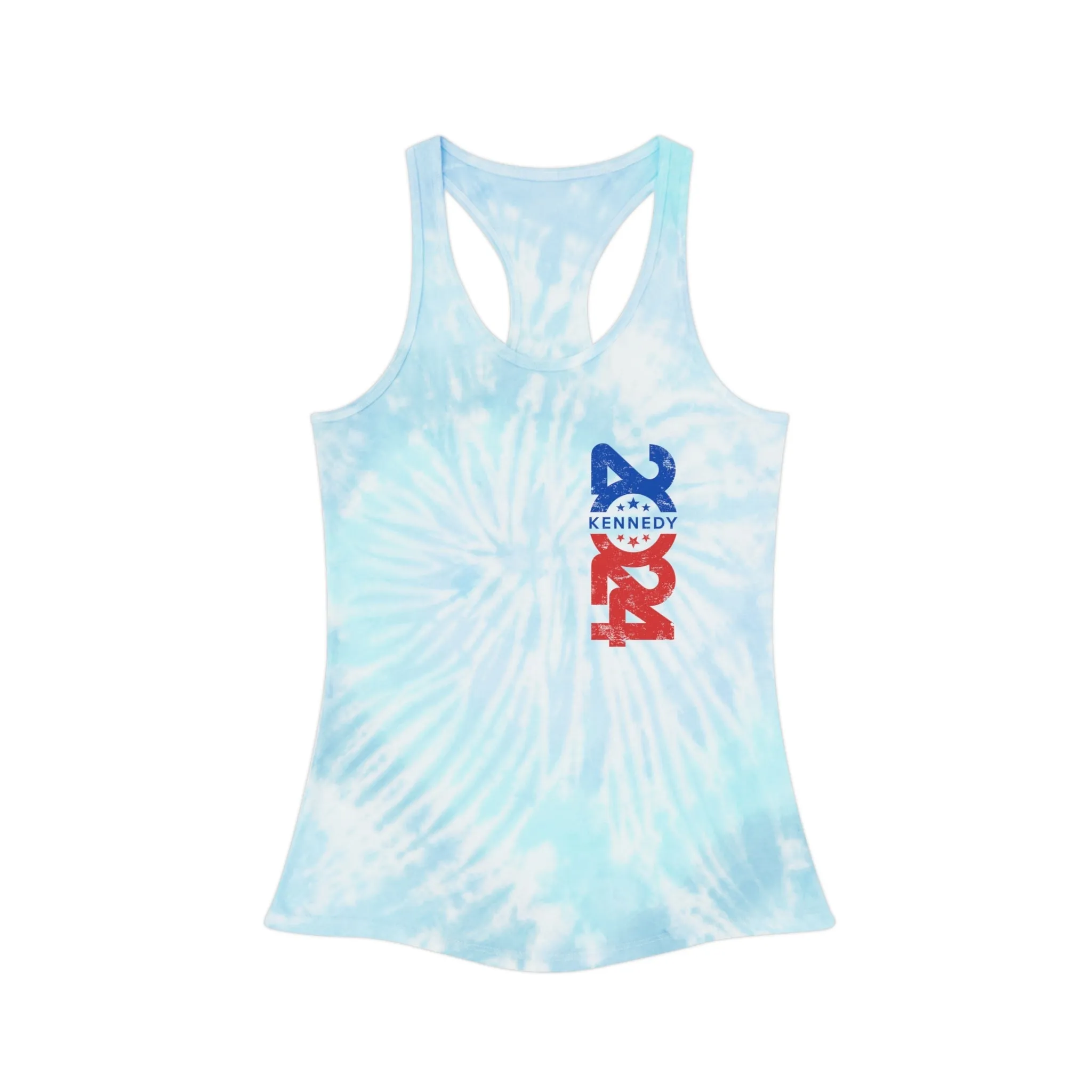 Tie Dye Racerback Tank Top 2024 Logo