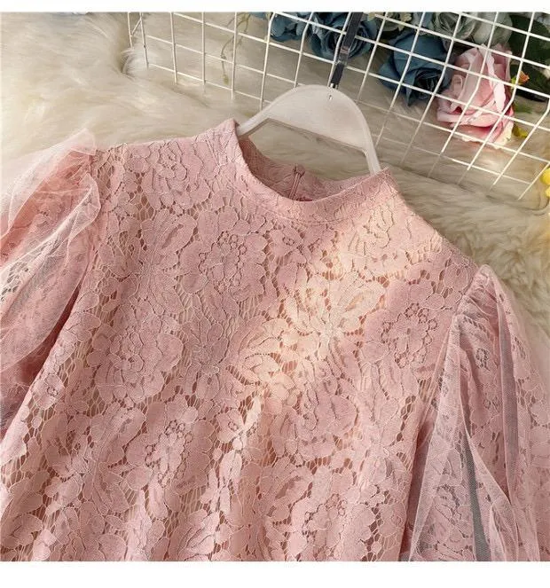 Trever Luxury Lace Blouse