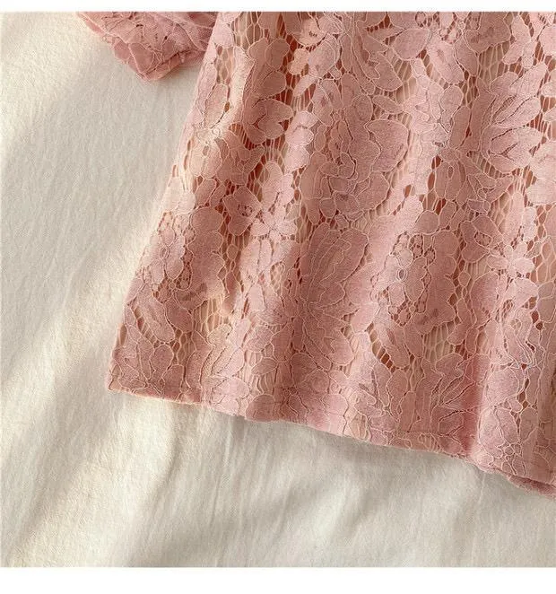 Trever Luxury Lace Blouse