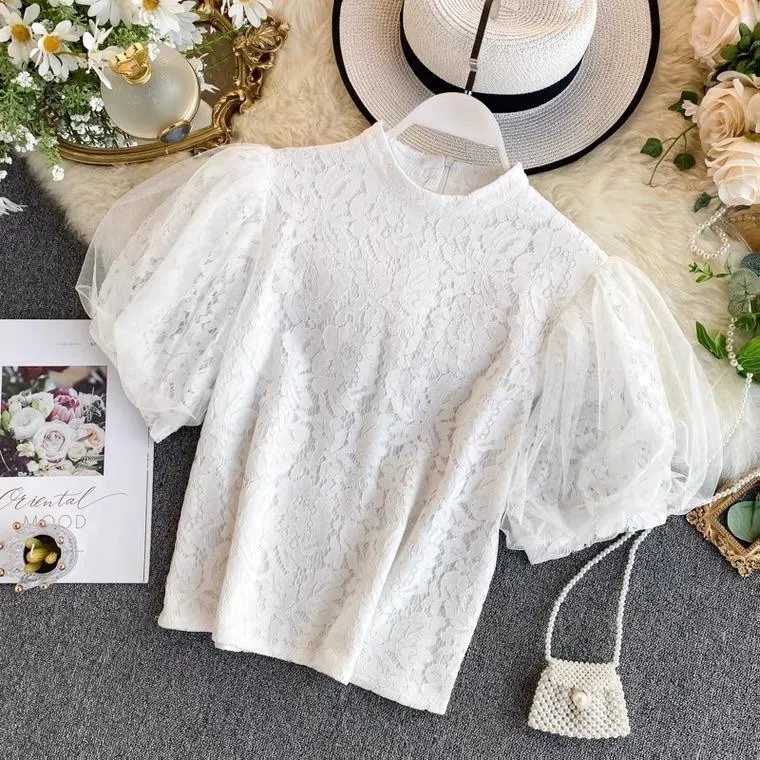 Trever Luxury Lace Blouse