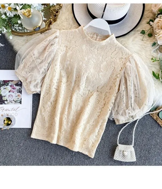 Trever Luxury Lace Blouse