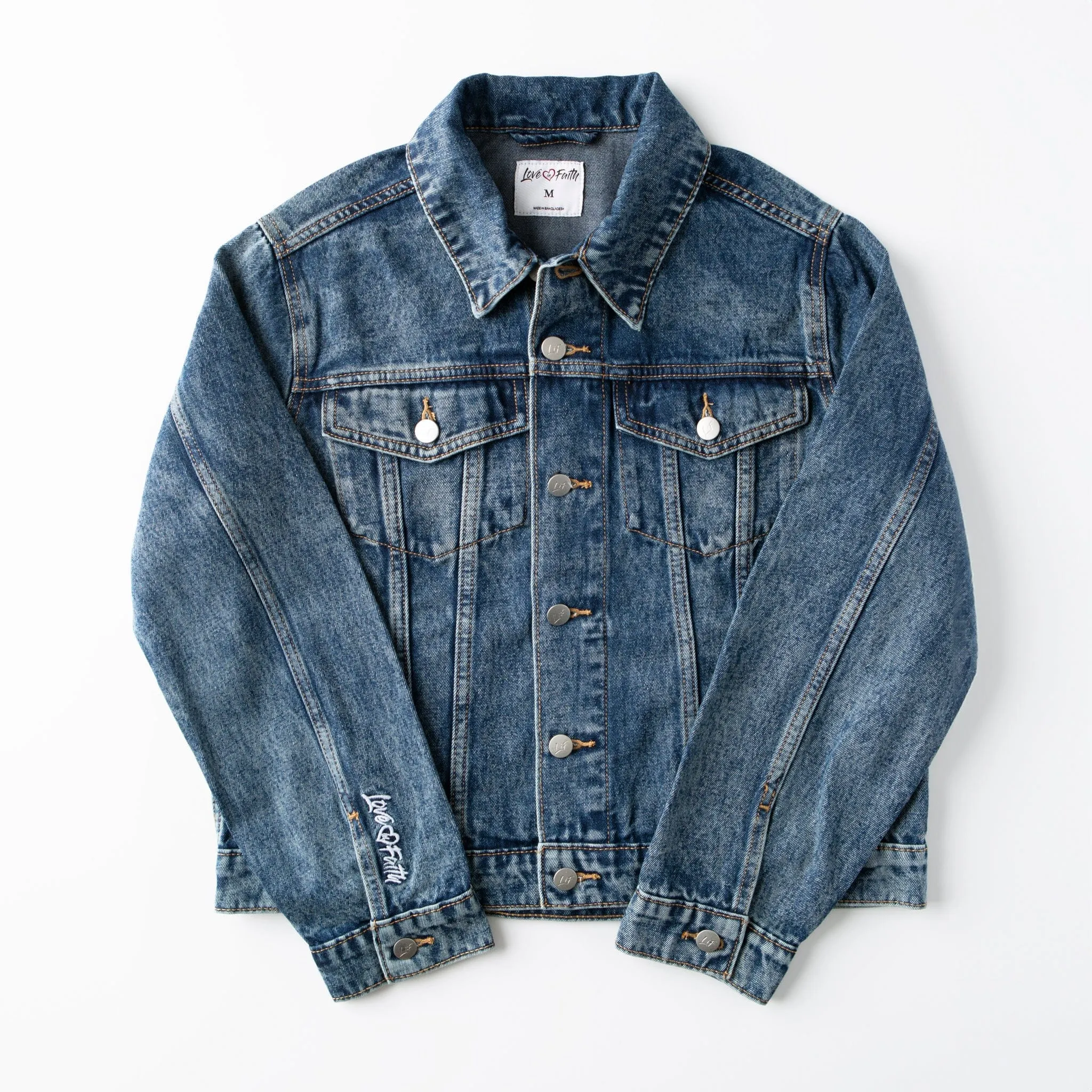 Vintage Washed Amazing Grace Denim Jacket - 39