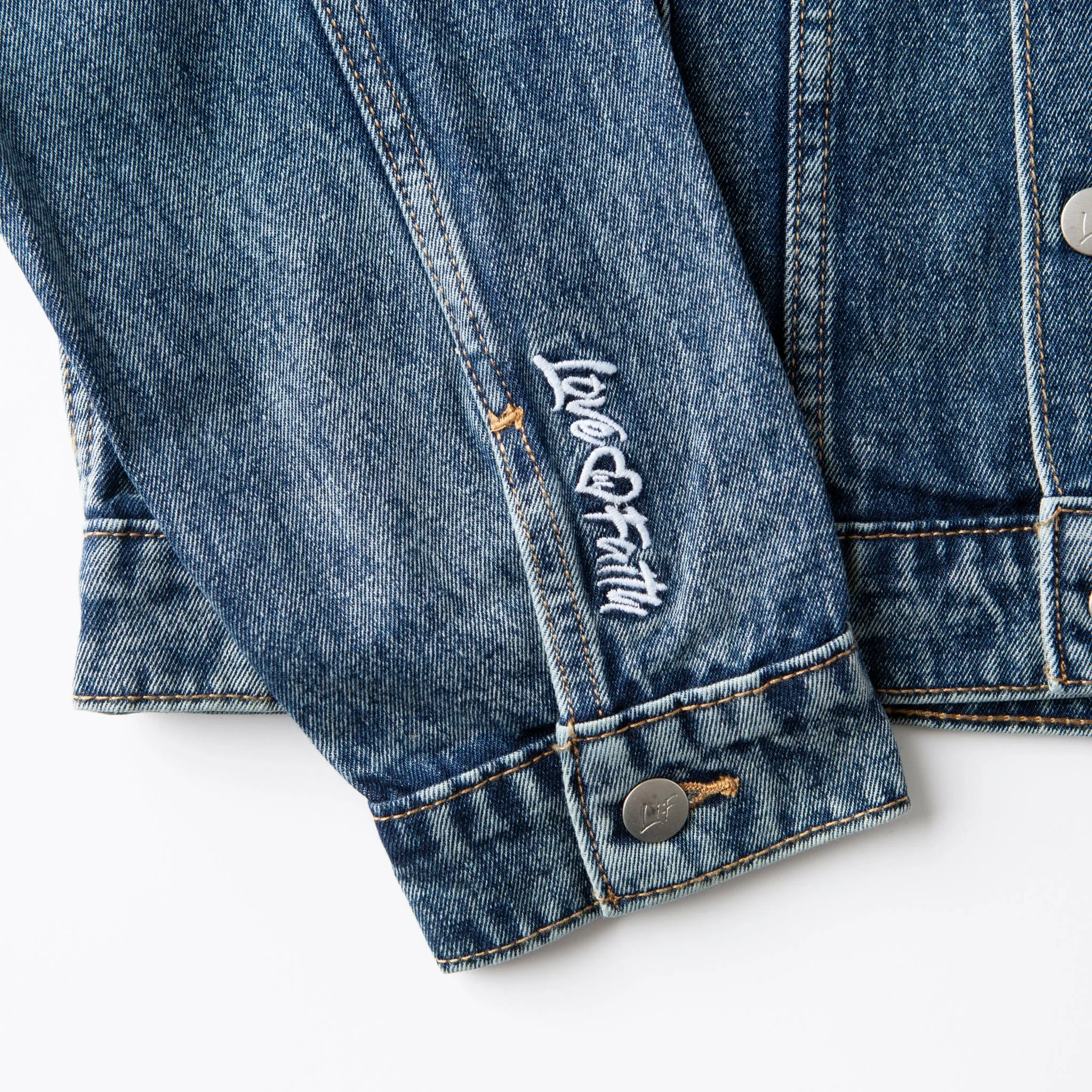 Vintage Washed Amazing Grace Denim Jacket - 39