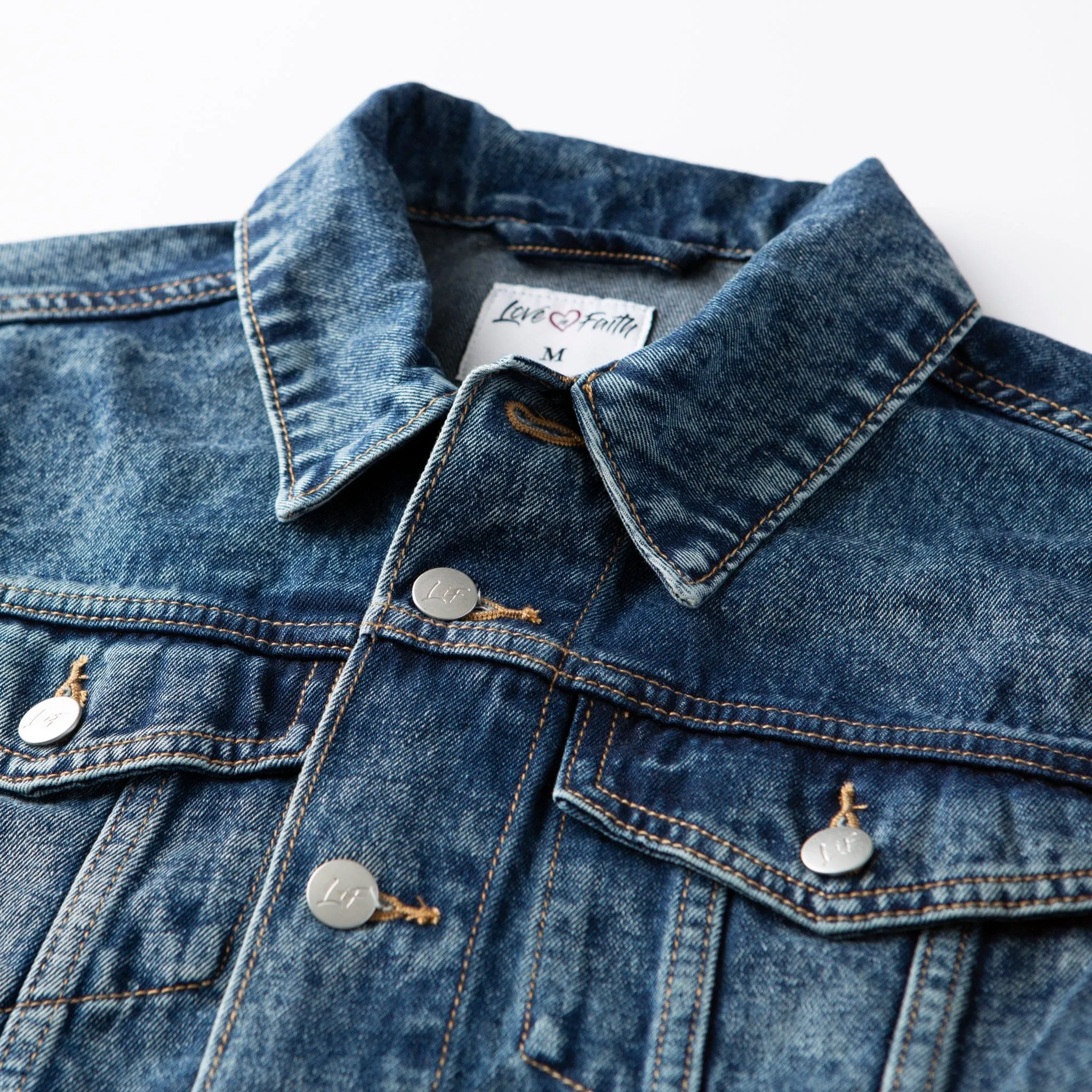 Vintage Washed Amazing Grace Denim Jacket - 39