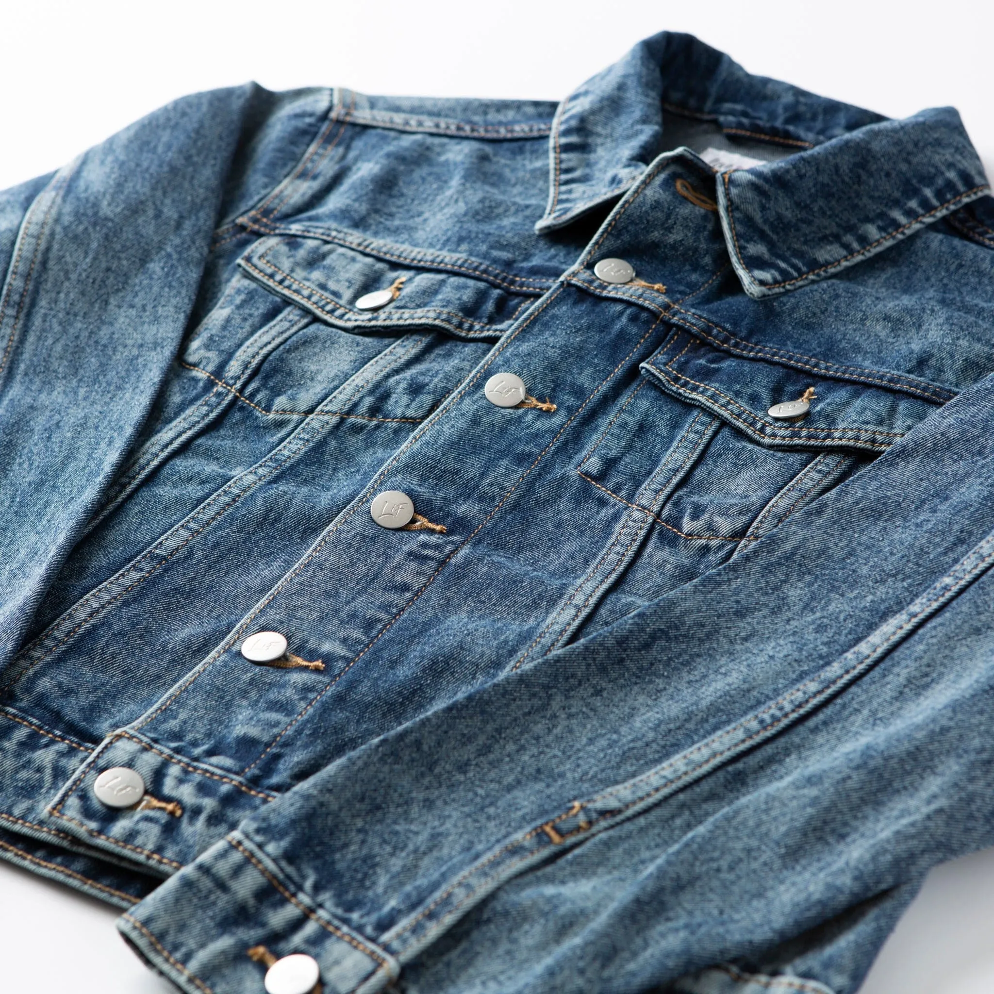 Vintage Washed Amazing Grace Denim Jacket - 39