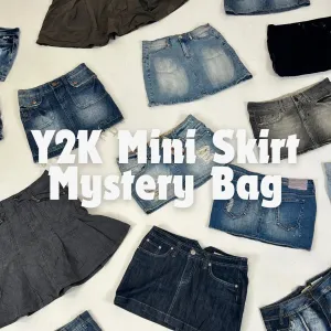 Y2K Mini Denim Skirt - Vintage Mystery Box