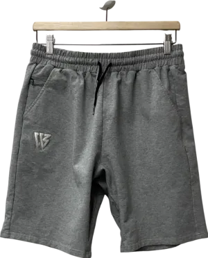 ZenWill Grey Gym Shorts Running Fitness Sports Workout Shorts UK XL